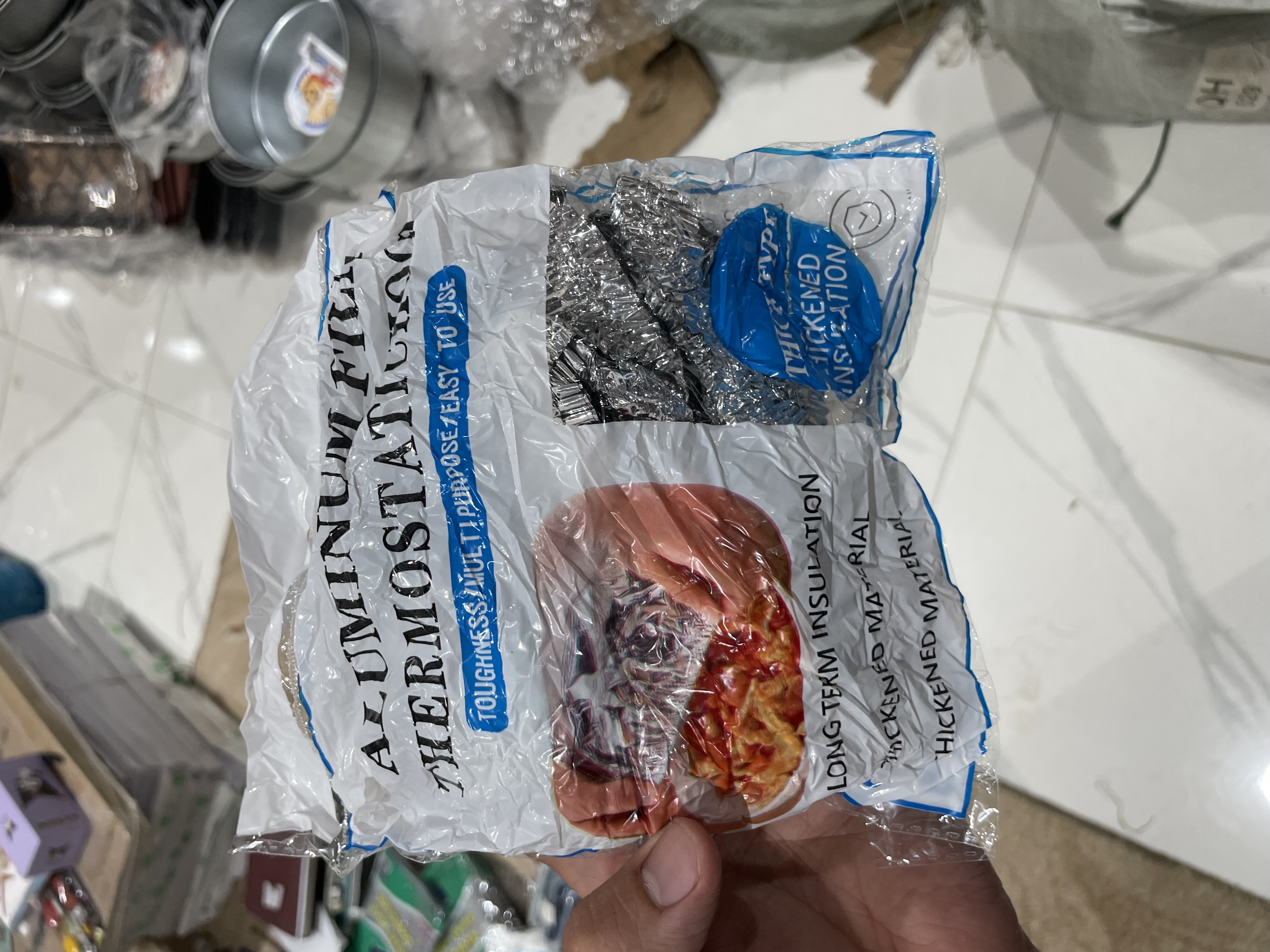 فویل کشی سربی مخصوص گرم نگه داشتن غذا ۲۰عددی